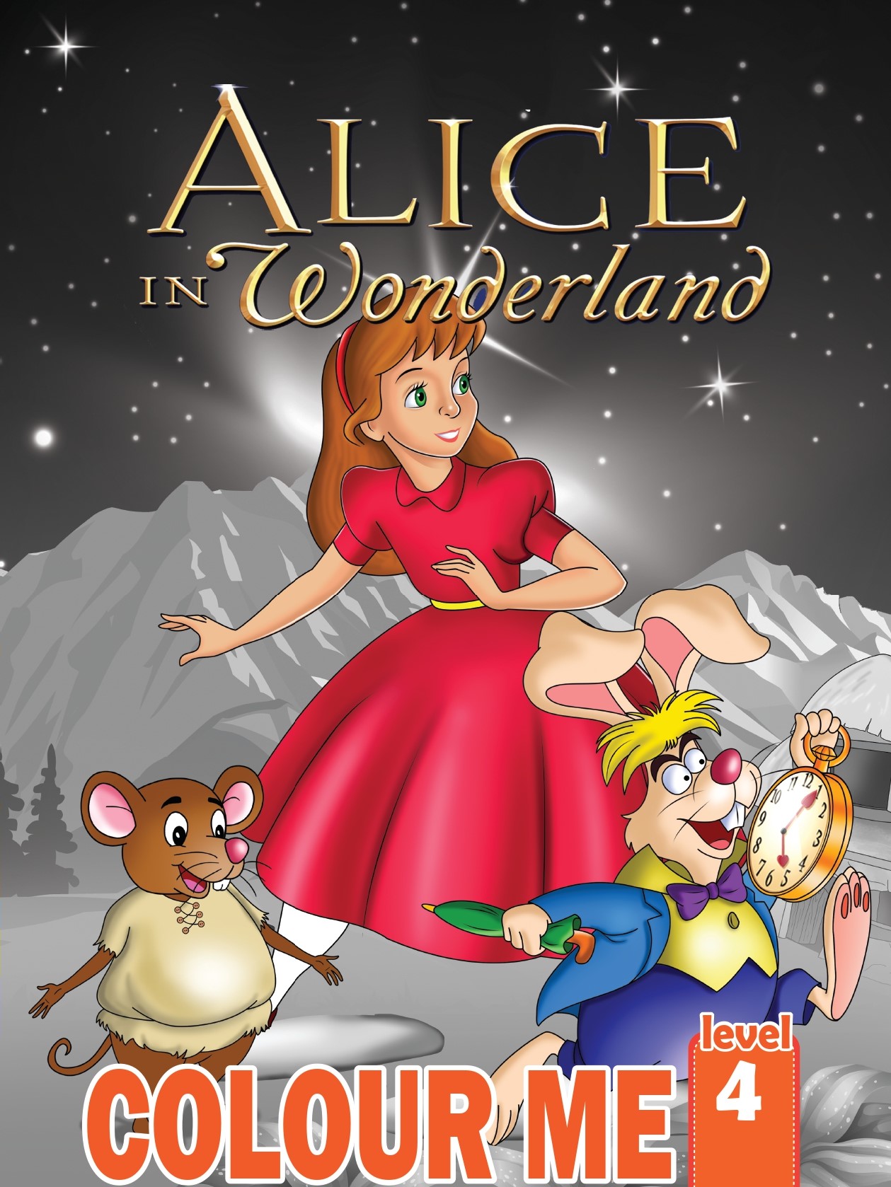 ALICE IN  Wonderland   COLOUR  ME